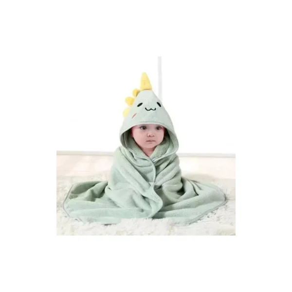 Peignoir pour bébé | Mimo™ dinosaure vert