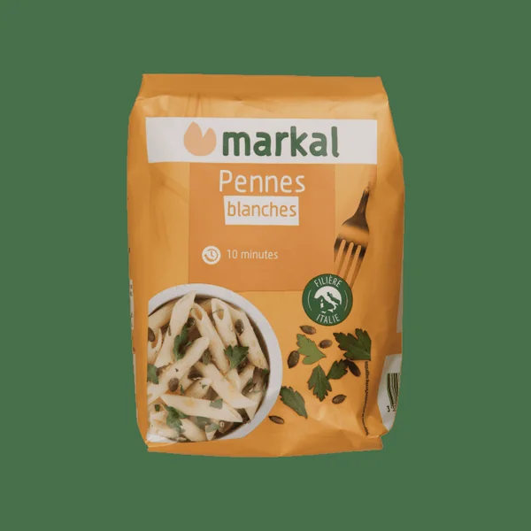 Penne blanches 500gr cc