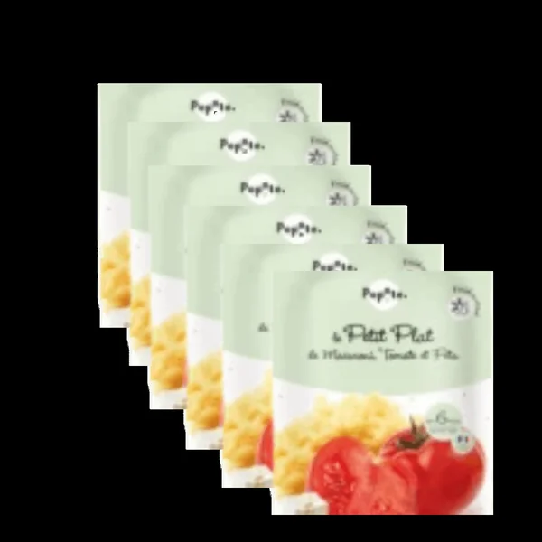 Petit Plat Macaroni Tomate Feta Dès 6 mois