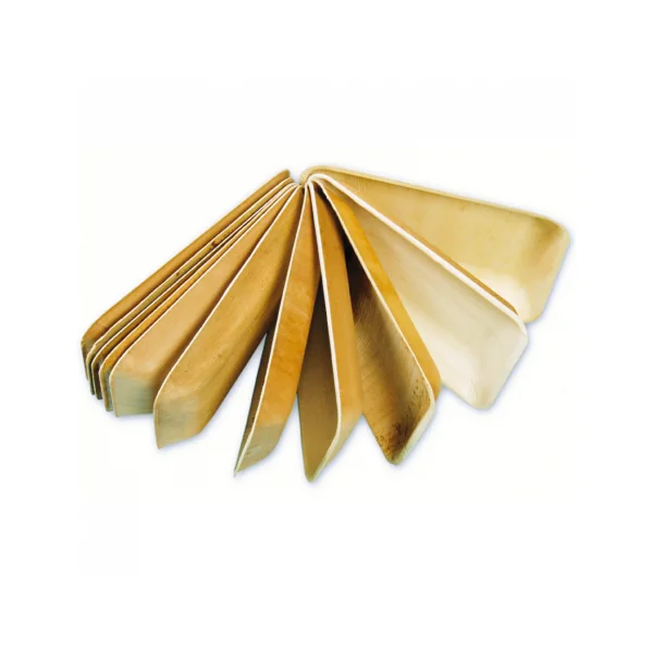 PETITE ASSIETTE CREUSE PALMIER 16x12x3cm