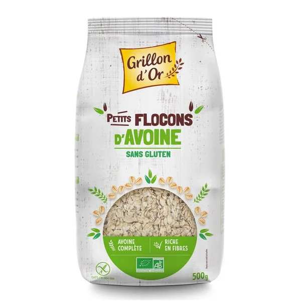 Petits flocons d'avoine sans gluten 500g