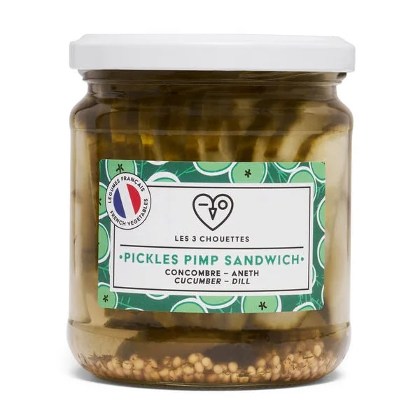 Pickles concombre aneth 170g net égoutté