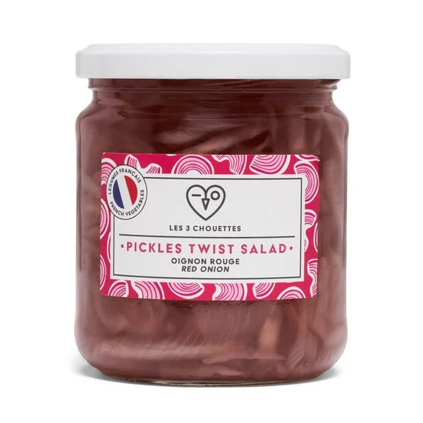 Pickles oignon rouge 150g net égoutté