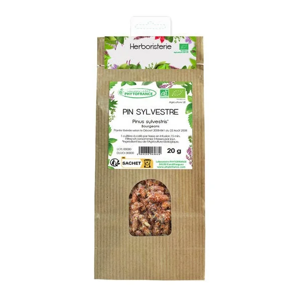 Pin sylvestre bourgeon 20g