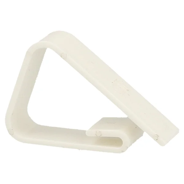 PINCES POUR FIXATION NAPPES 5x3,5x1 CM BLANC PP (100 UNITÉ) - Garcia de Pou
