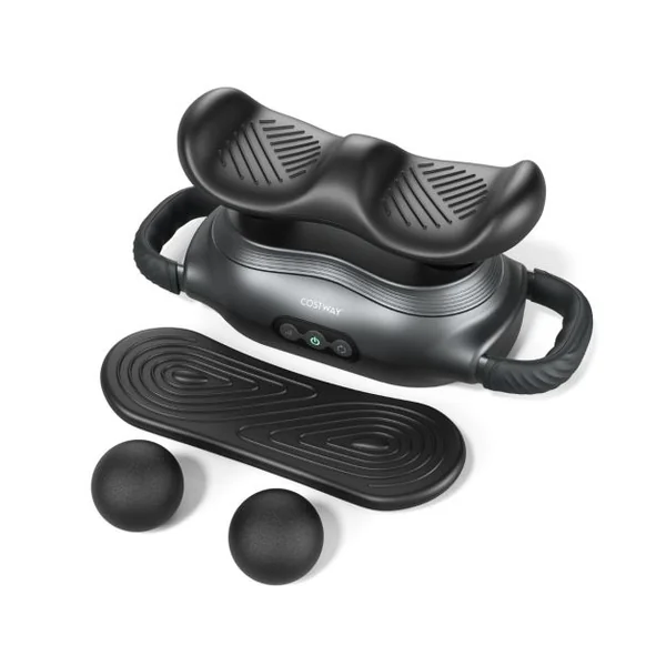 Pistolet à Fascia avec 3 Têtes de Massage Commutables Appareil de Massage avec Fonction de Massage en Profondeur 3 Modes 3 Intensités 15 Min