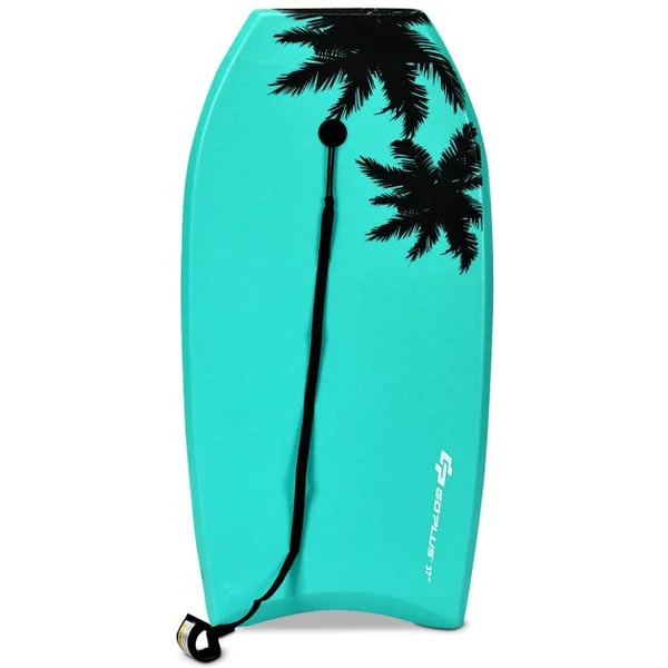 Planche de Bodyboard Surf avec Sangle de 90 CM et Dessin Multiple pour Débutant Enfant Adulte S/M/L