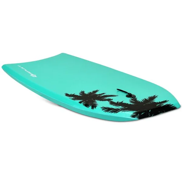 Planche de Bodyboard Surf avec Sangle de 90 CM et Dessin Multiple pour Débutant Enfant Adulte S/M/L