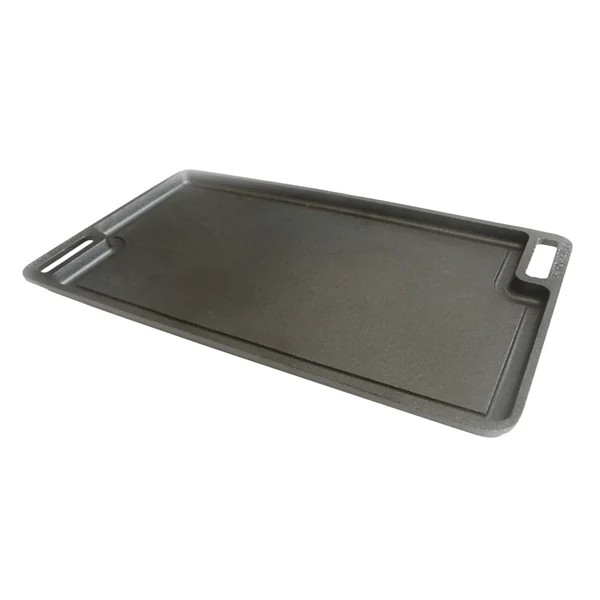 PLAQUE À GRILLER 46x25x1 CM NOIR FER (1 UNITÉ) - Garcia de Pou