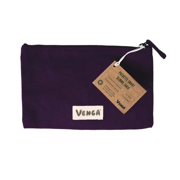 Pochette smart 20x12 aubergine