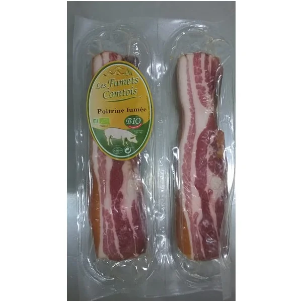 Poitrine de porc fumée BIO