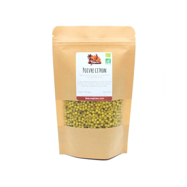 Poivre citron bio