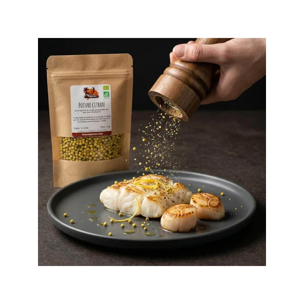 Poivre citron bio