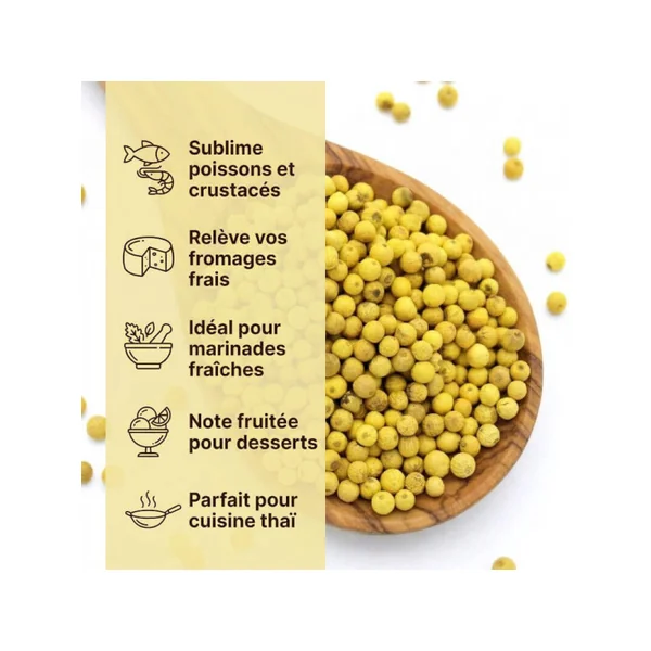 Poivre citron bio
