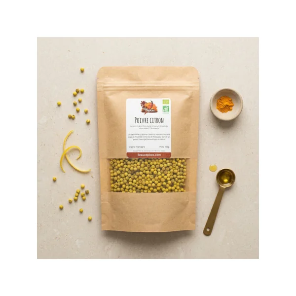 Poivre citron bio