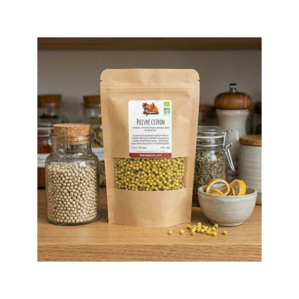 Poivre citron bio