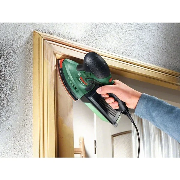 Ponceuse multi PSM 200 AES et 1 plateau rectangle BOSCH