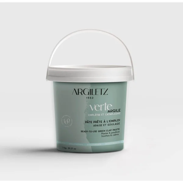Pot argile verte 1kg