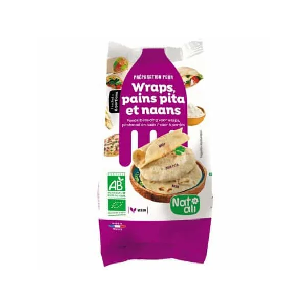 Preparation mix wrap pita - naan 200gr