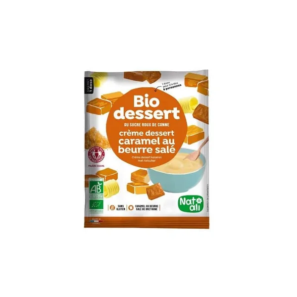 Preparation pour creme caramel au beurre