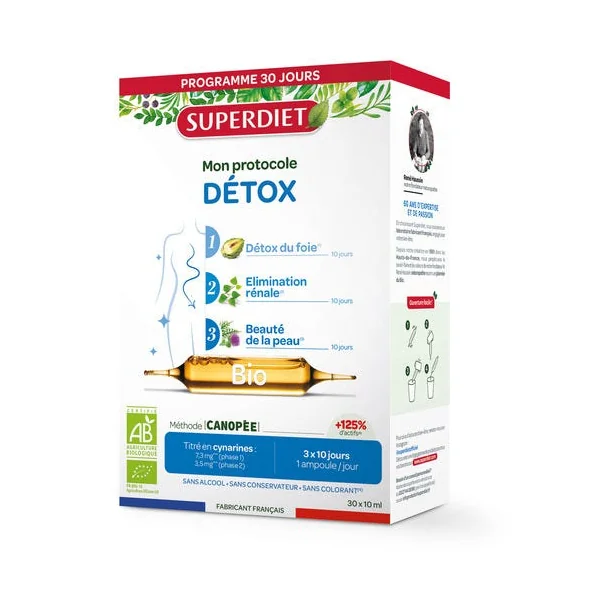 Protocole détox ampoule (30) 300ml
