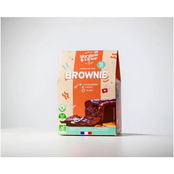 Préparation bio pour Brownie fondant
