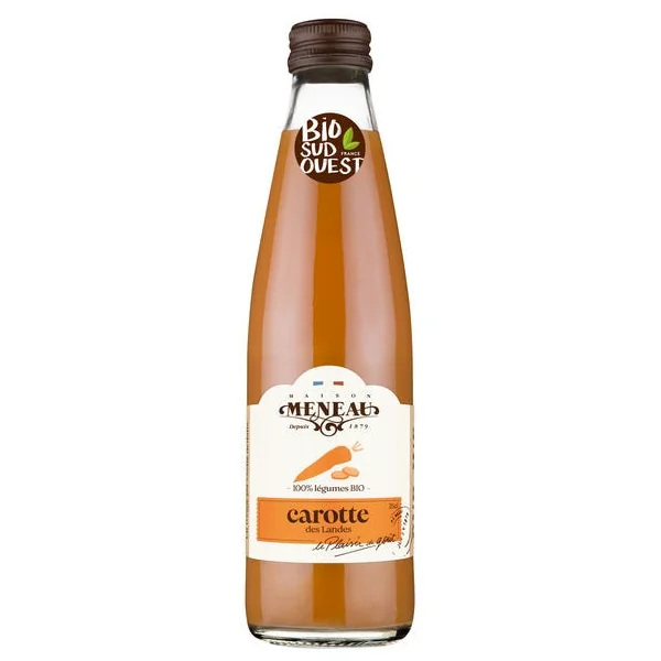 Pur jus de carotte des Landes 25cl