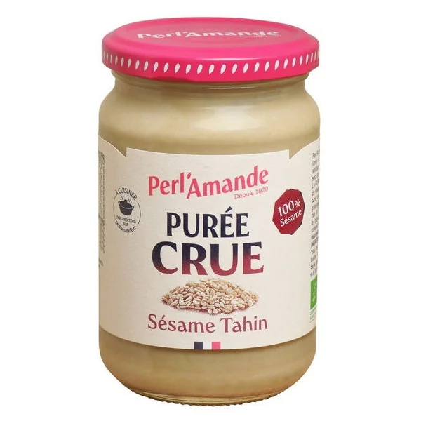 Purée de sésame blanc crue 280g