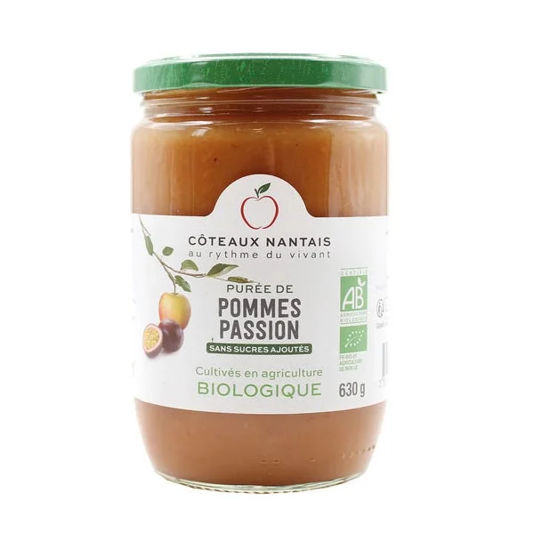 Purée pomme passion 630g
