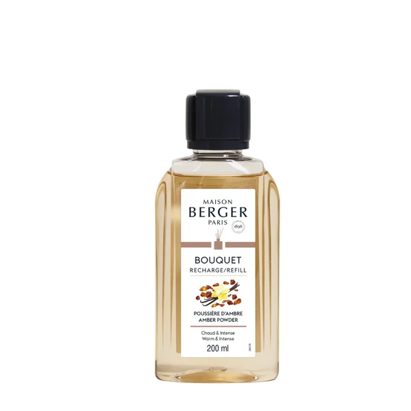 Recharge pour diffuseur Poussière d'Ambre 200ml- MAISON BERGER