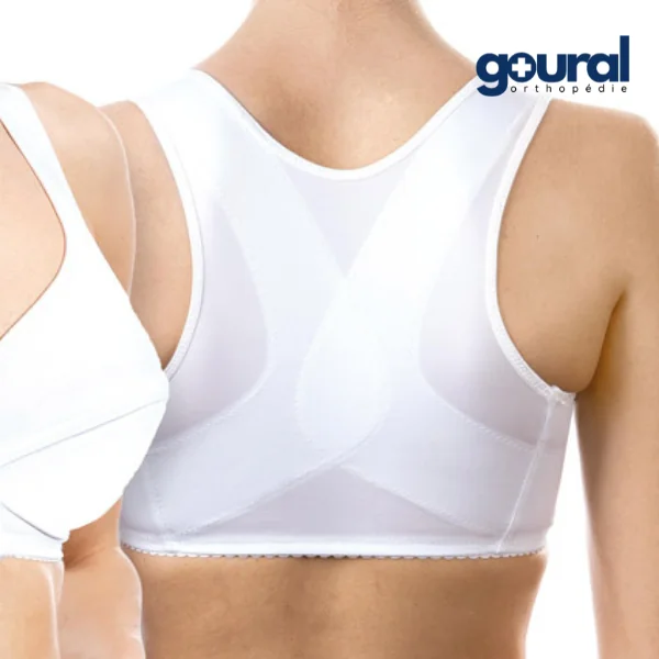 Redresse-dos soutien-gorge ouverture devant Lycra X-Bra