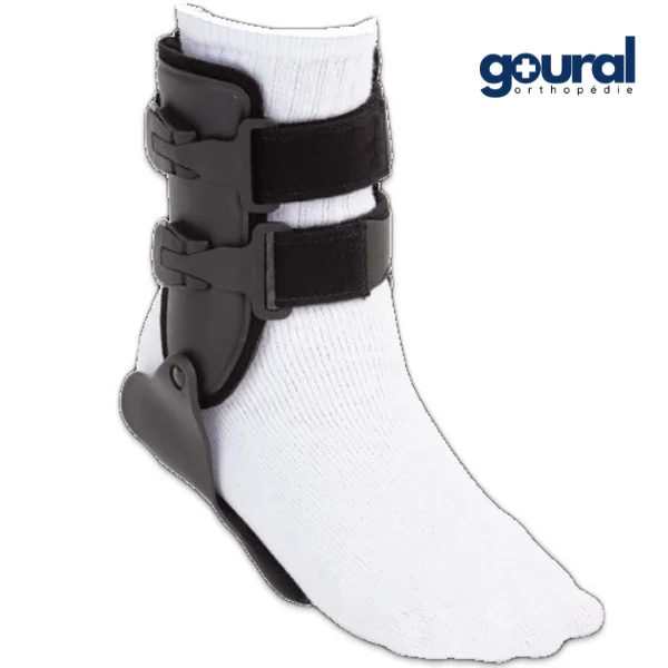 Releveur de pied dynamique et stabilisateur de cheville RDP goural Axiom avec fixation FS3000