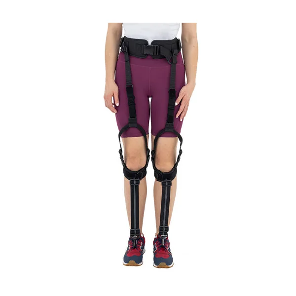 Releveur de pied et orthèse lanceur de jambe pour atteintes neurologiques Dual