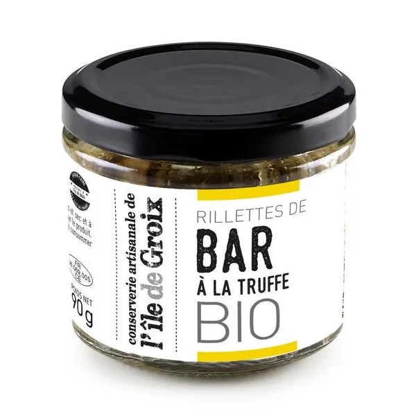 Rillettes de bar à la truffe 90g
