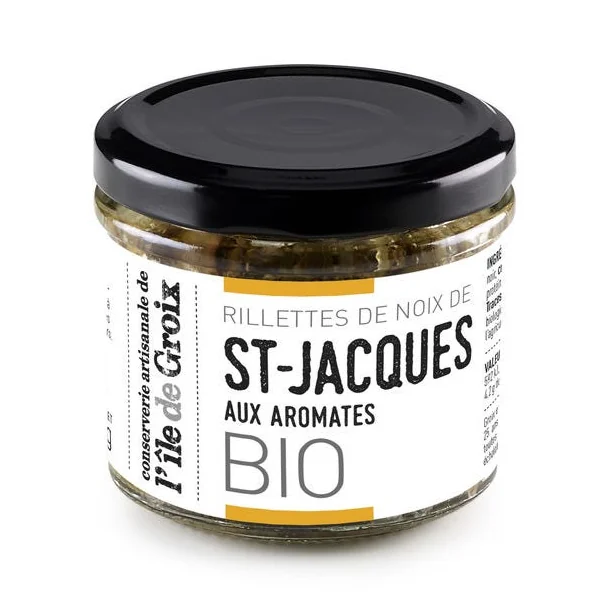 Rillettes de St Jacques aux aromates 90g