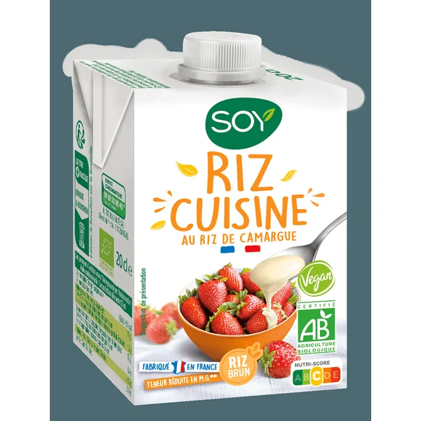 Riz crème culinaire