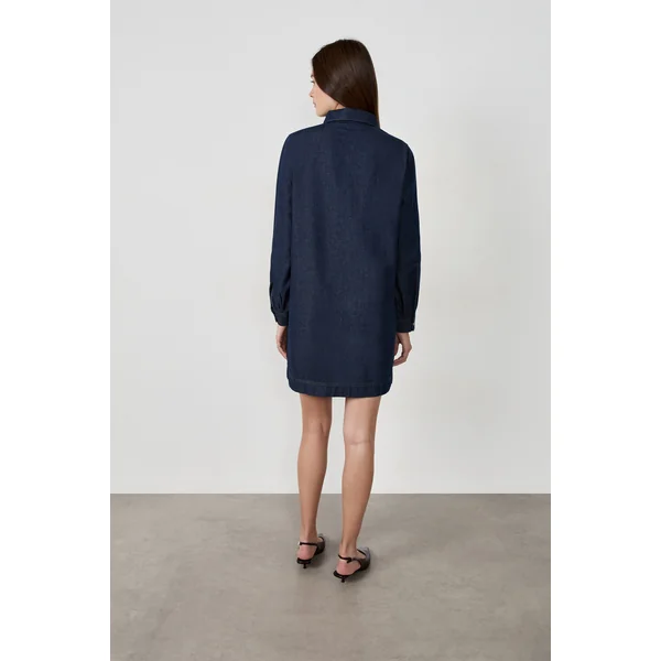Robe manches longues en coton