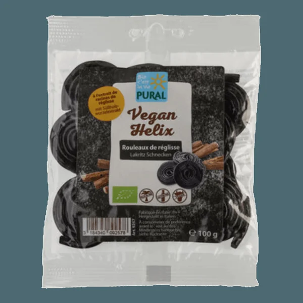 Rouleaux de réglisse végan