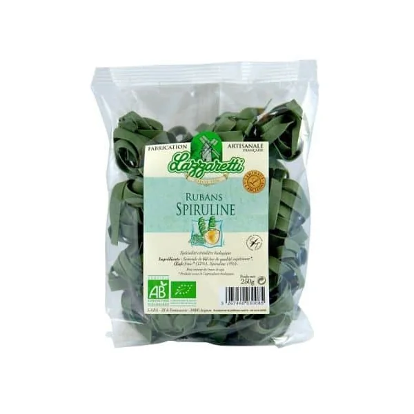 Rubans a la spiruline 4% 250g