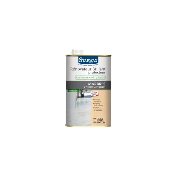 Rénovateur brillant protecteur marbre/pierres naturelles 1L