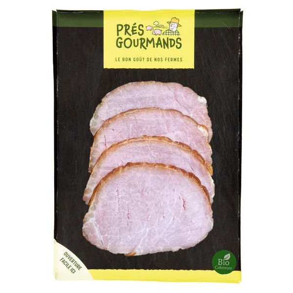Rôti de porc cuit fumé (4 tr) 120g