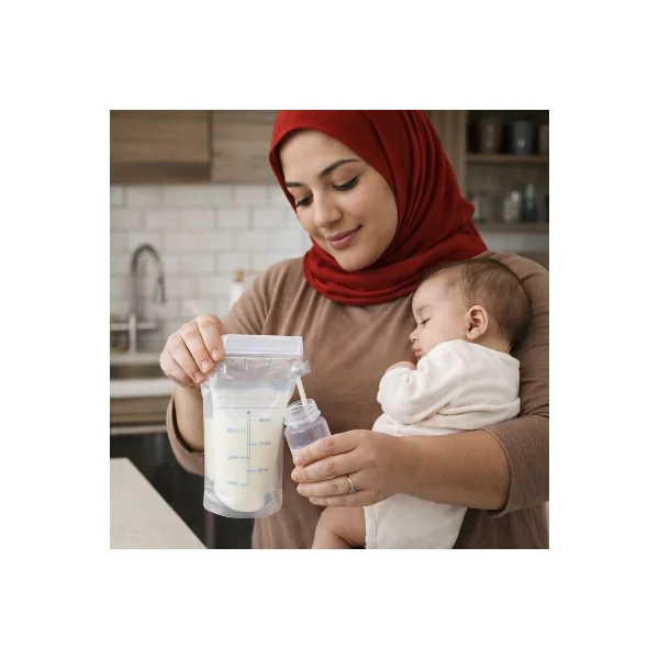 Sac de conservation lait maternel anti-fuite sécurisé