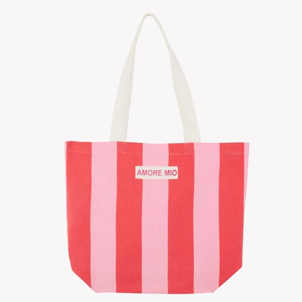 SAC DE PLAGE MULTICO ROSE