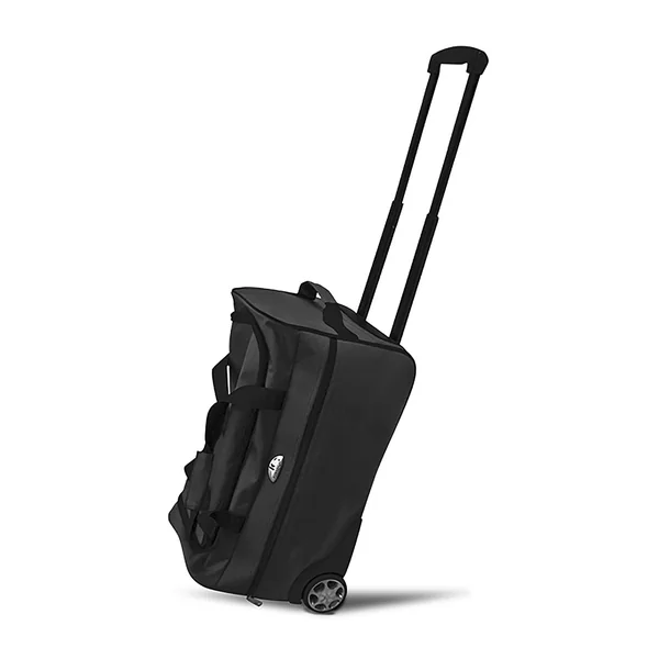 Sac de voyage trolley noir 52x28x28cm