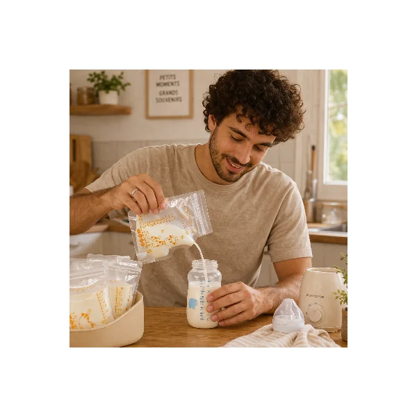 Sachets conservation lait maternel étanches | SecuriLait