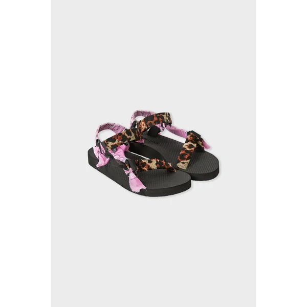 Sandales bicolores