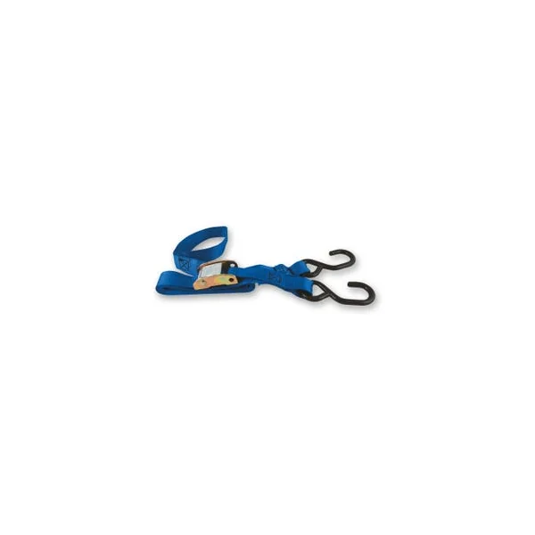 Sangle pour moto avec came à griffes L.2 m bleu (x2) CHAPUIS