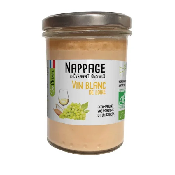 Sauce chèvre vin blanc de Loire 180g