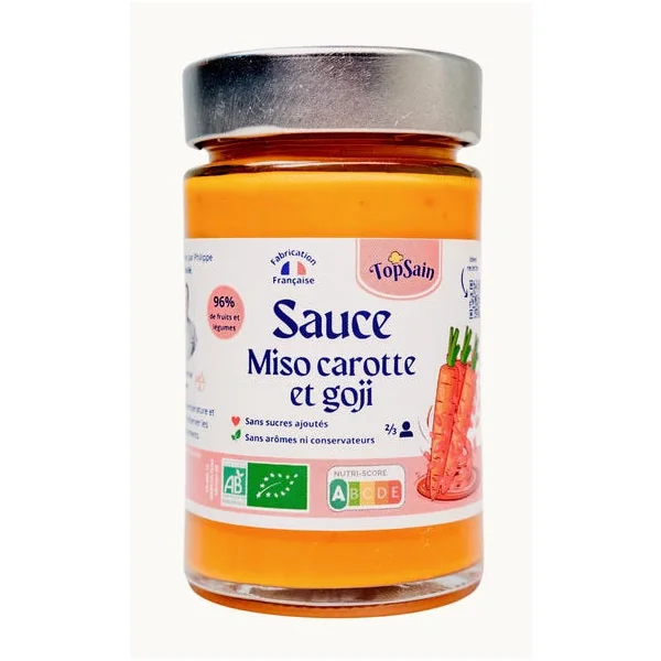 Sauce miso carotte goji 190g