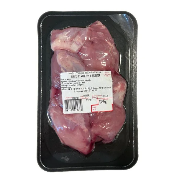 Sauté de veau*** env.300g